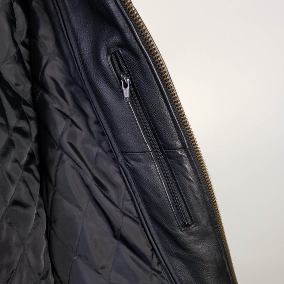 Wilsons Leather Heavy Riding Jacket XL - Picture 6 of 9